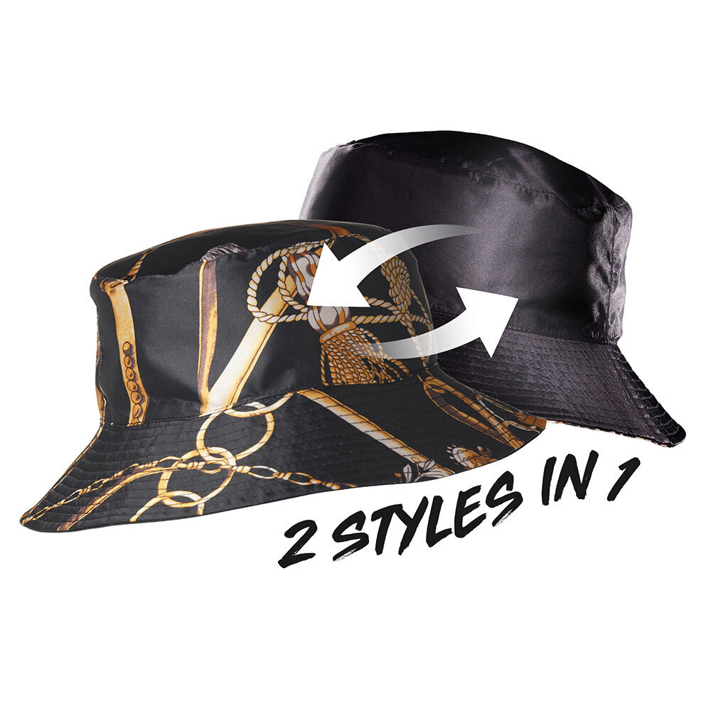 Red by Kiss - Reversible Satin Bucket Hat - Luxury