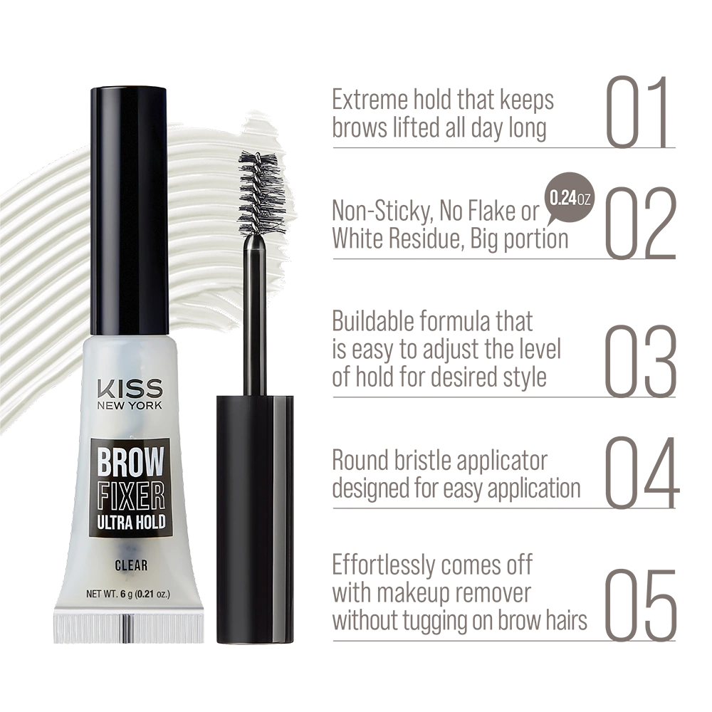 Kiss New York - All-Day Extreme Hold Brow Fixer