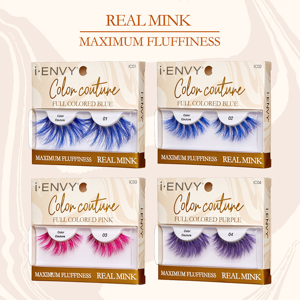 Color Couture Full Mink Lashes - Ivy Beauty