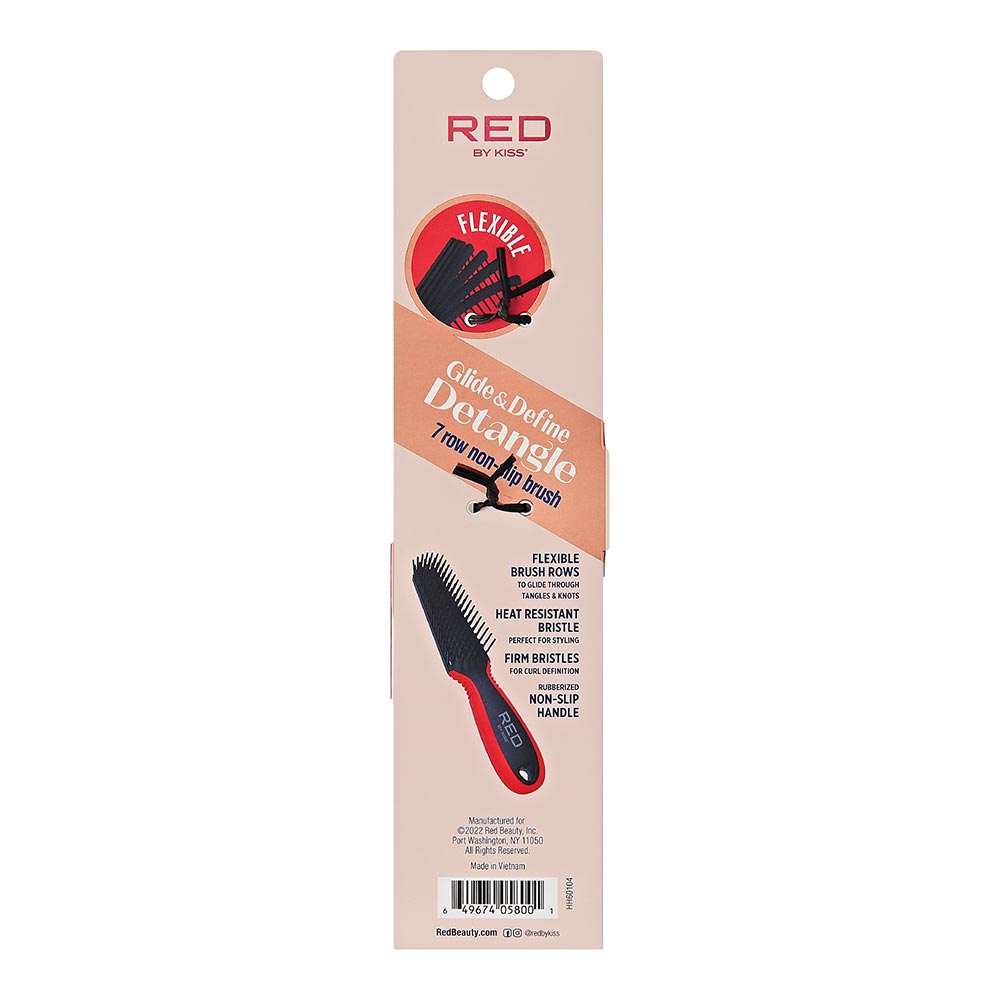 Red by Kiss - Glide & Define Detangle Brush